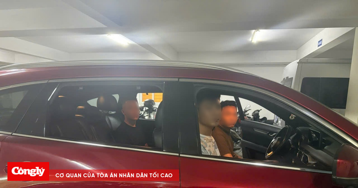 Khởi tố 3 đối tượng dùng ma túy trên ô tô